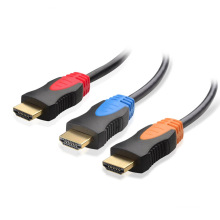 Gold überzogenes Hochgeschwindigkeits-HDMI Kabel Mehrfache Farben vorhanden